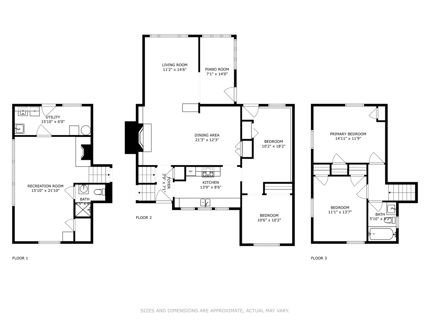 424 Hill Street Downers Grove, IL 60515 - Photo 16 of 19 view of living room with furniture and white walls