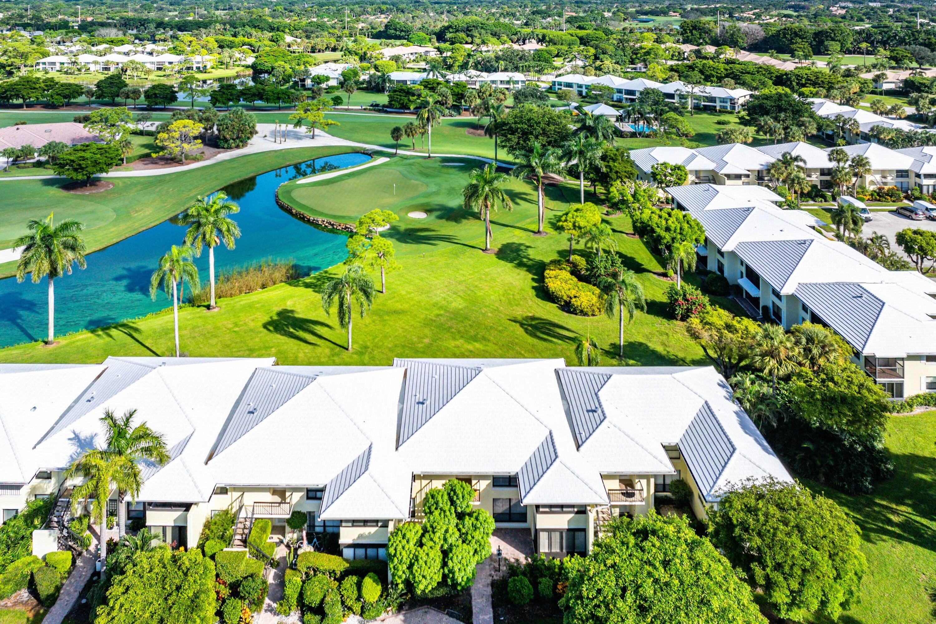 3641 North Quail Ridge Drive, Unit BOBWHITE A Boynton Beach, FL 33436 - Photo 41 of 57 Aerial view