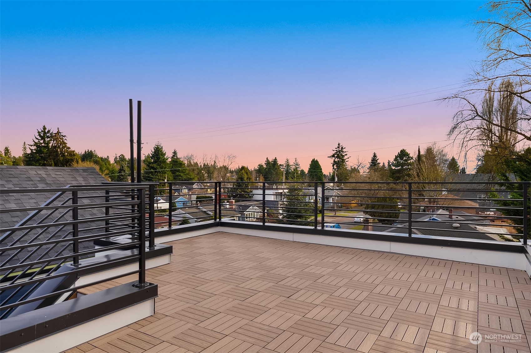 2216 Northeast 75th Street Seattle, WA 98115 - Photo 18 of 23 a view of a terrace with trees