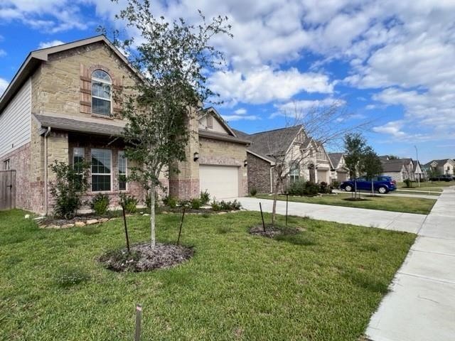 4826 Albany Ridge Lane Rosharon, TX 77583 - Photo 3 of 37 a view of a house with a big yard and potted plants