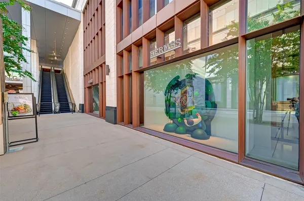 a view of a house with a yard and potted plants