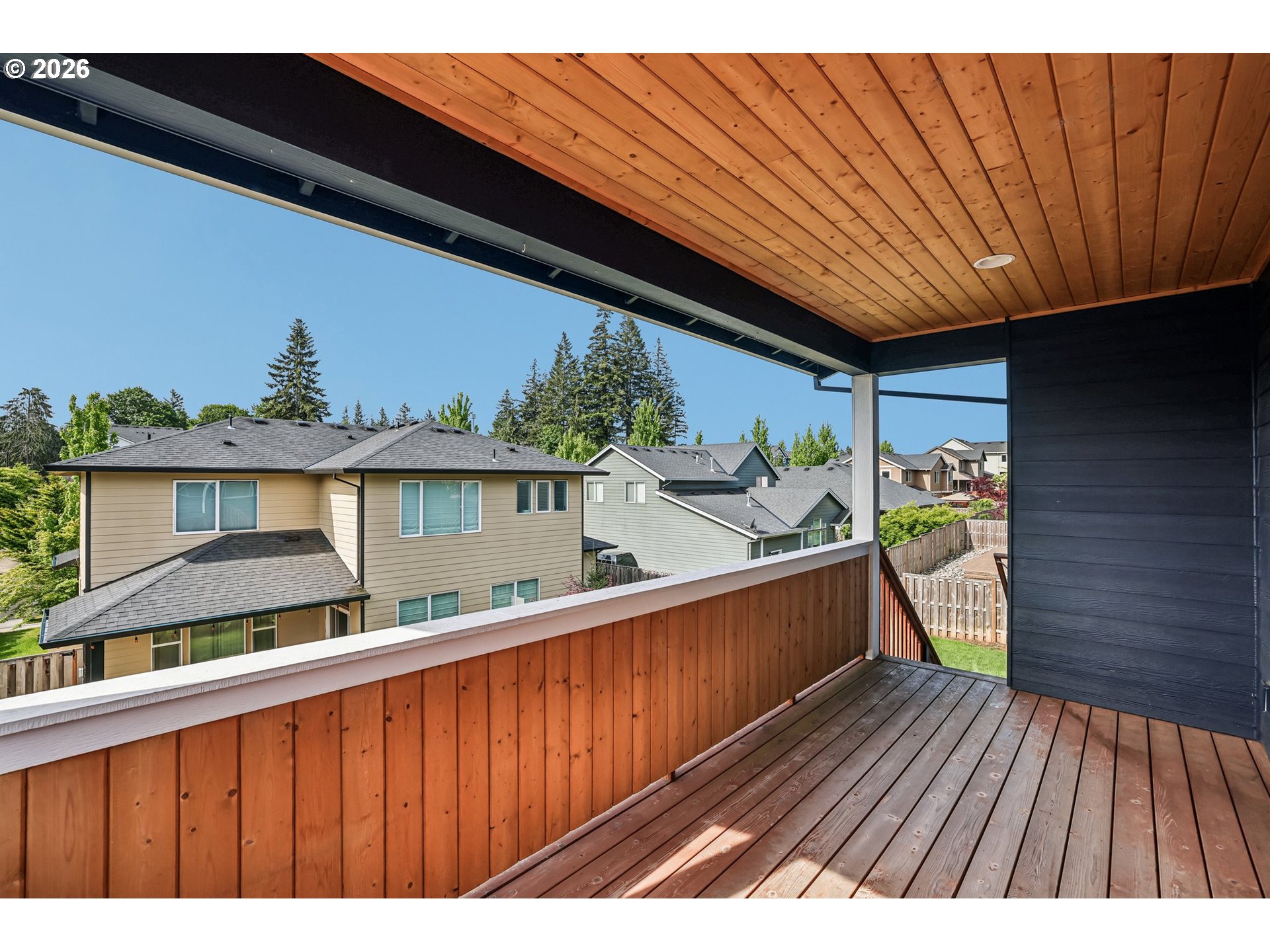 38320 Sequoia Street Sandy, OR 97055 - Photo 30 of 33 a view of balcony with wooden floor
