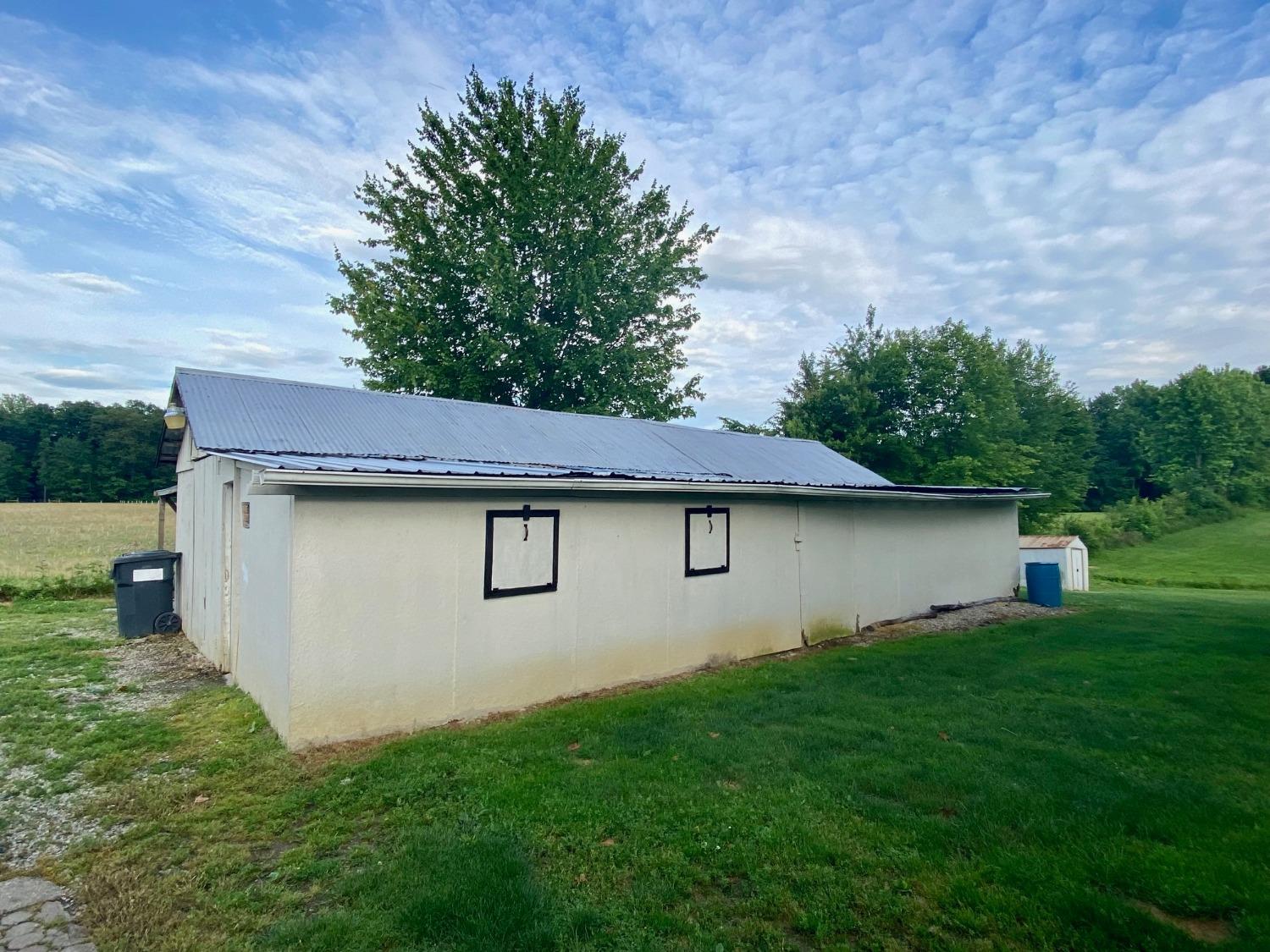 15074 Franklin Road Brookville, IN 47012 - Photo 30 of 49 Workshop with metal roof.