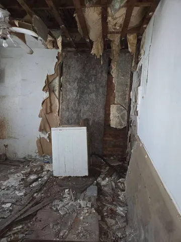 a view of water heater room