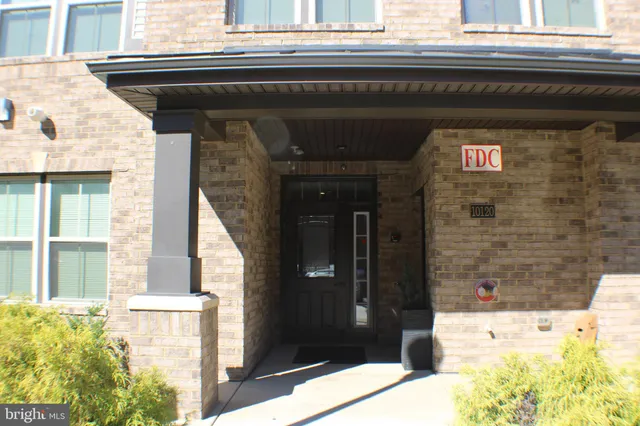 a view of a door of the house