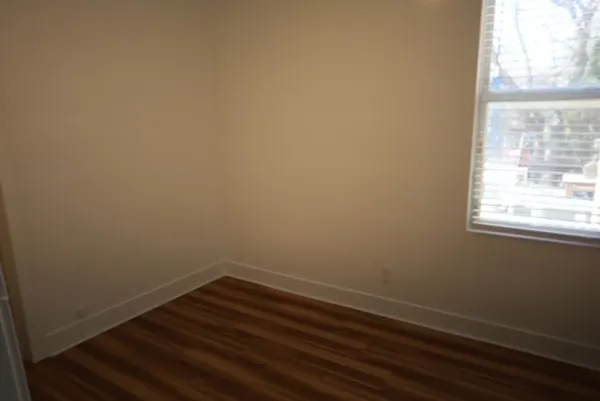 a room with a window