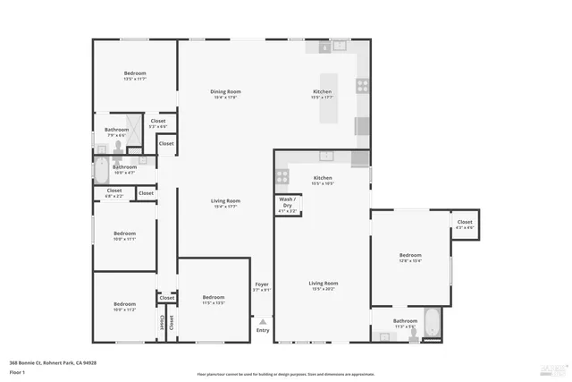 $879,000 | 368 Bonnie Court, Rohnert Park, CA 94928