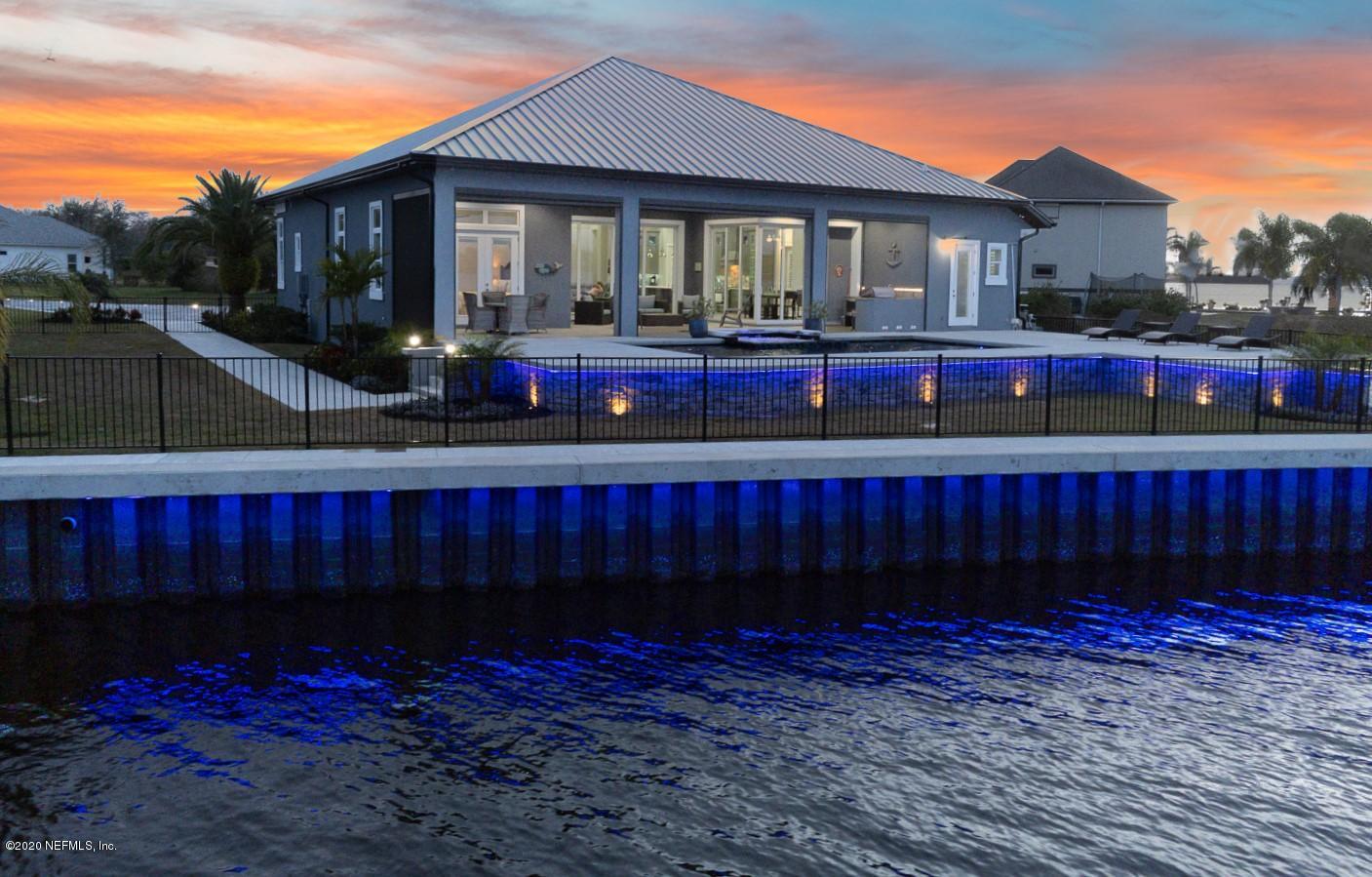 2121 Romeo Point Lane Fleming Island, FL 32003 - Photo 44 of 59 Twilight Exterior bulkhead