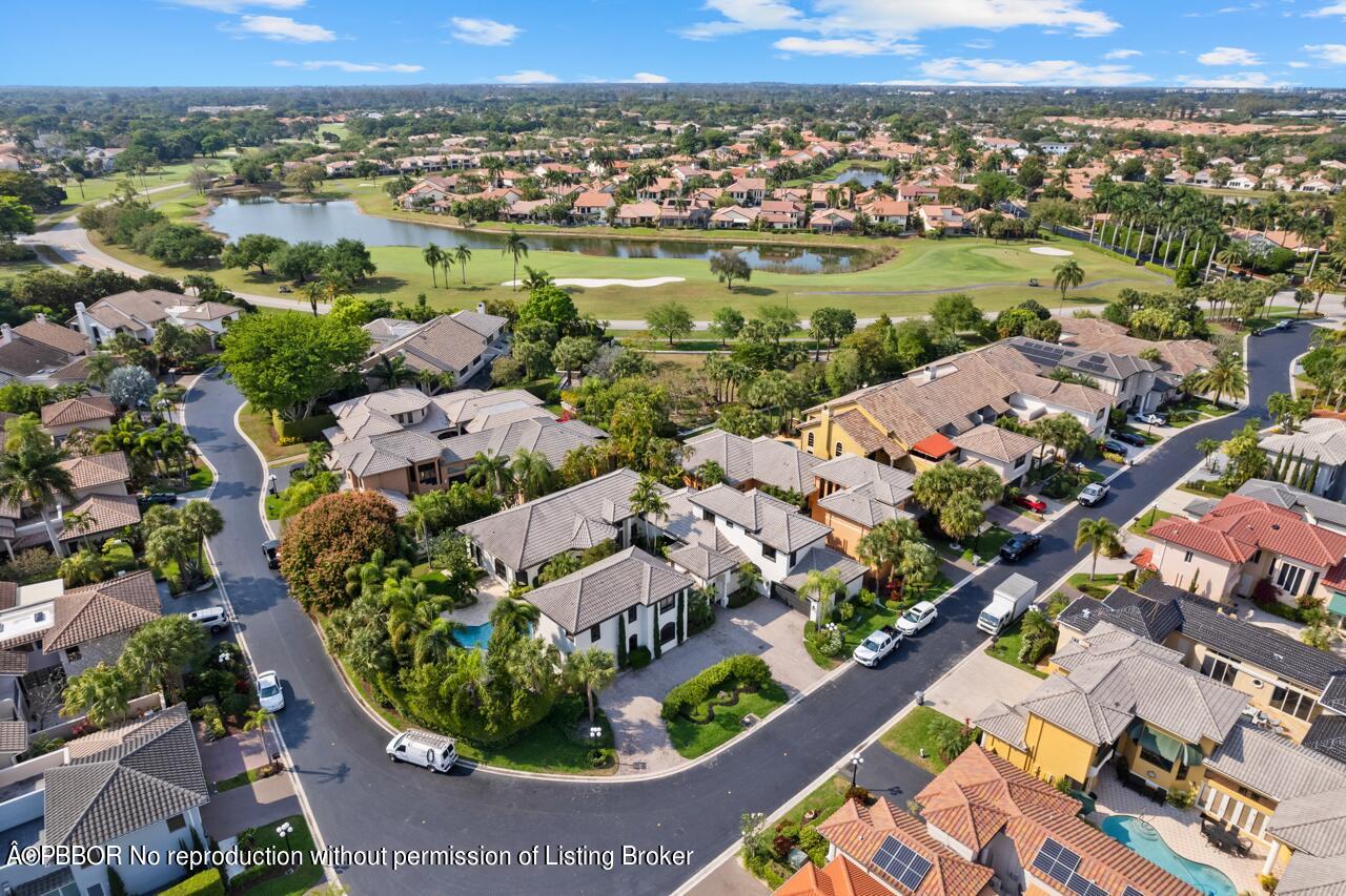 22771 El Dorado Drive Boca Raton, FL 33433 - Photo 23 of 24 an aerial view of a residential houses with outdoor space and swimming pool