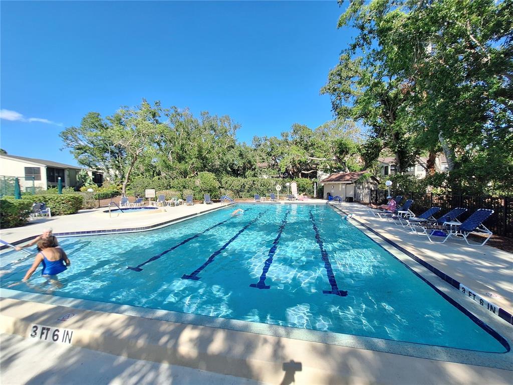 1697 Brookhouse Circle, Unit 217 Sarasota, FL 34231 - Photo 21 of 24 a view of a park with large trees