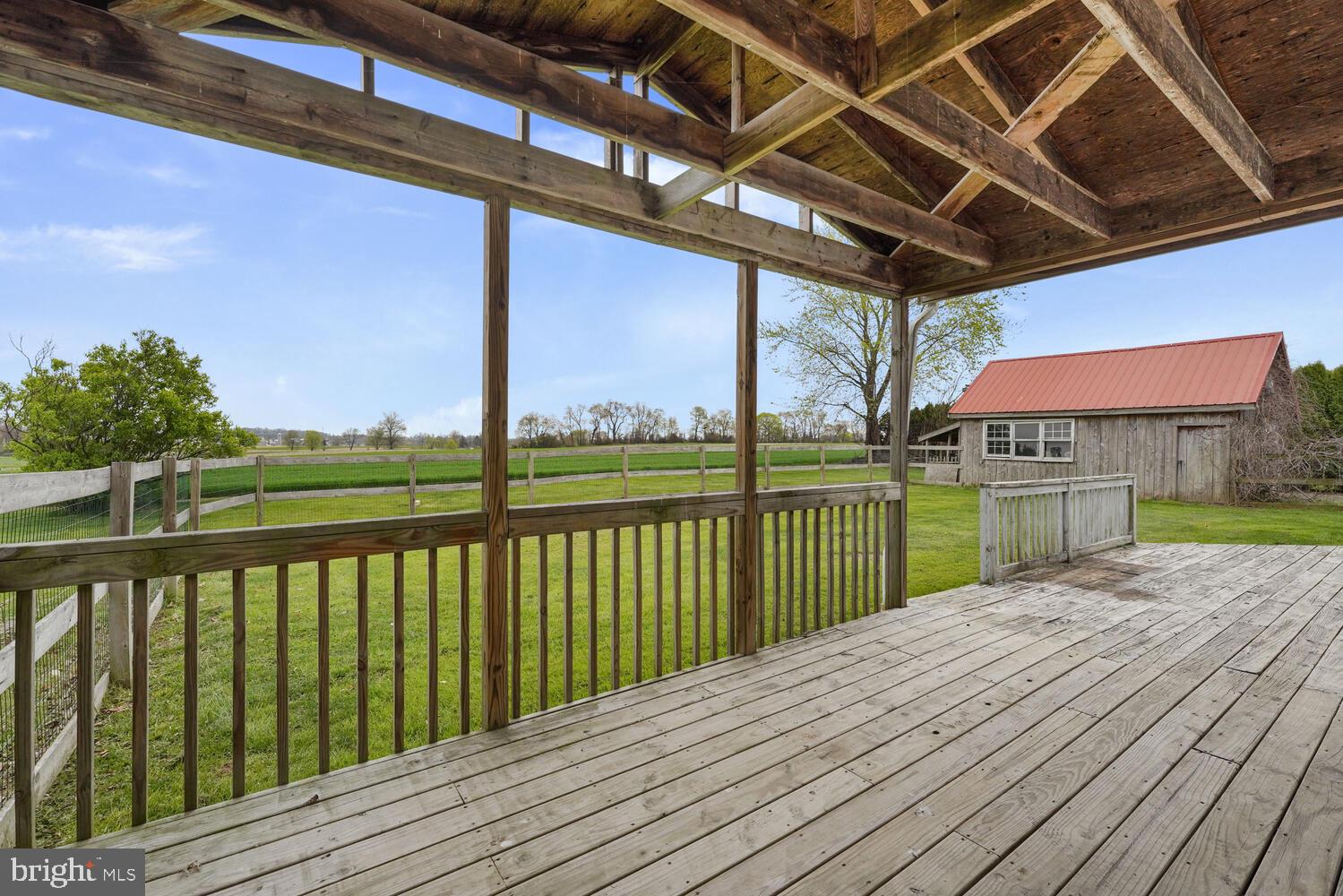 1003 Georgetown Road Paradise, PA 17562 - Photo 28 of 37 Rear Covered Porch