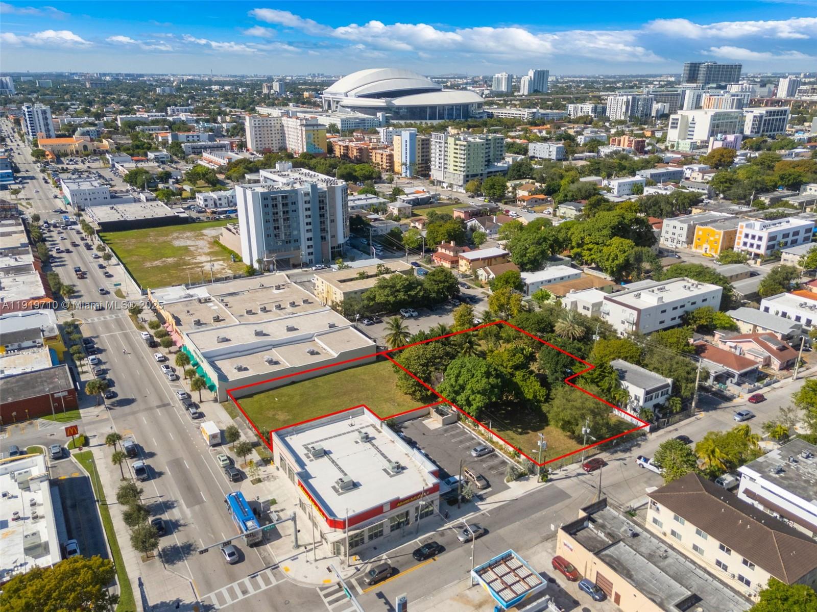 1025 West Flagler Street Miami, FL 33128 - Photo 5 of 21 an aerial view of city