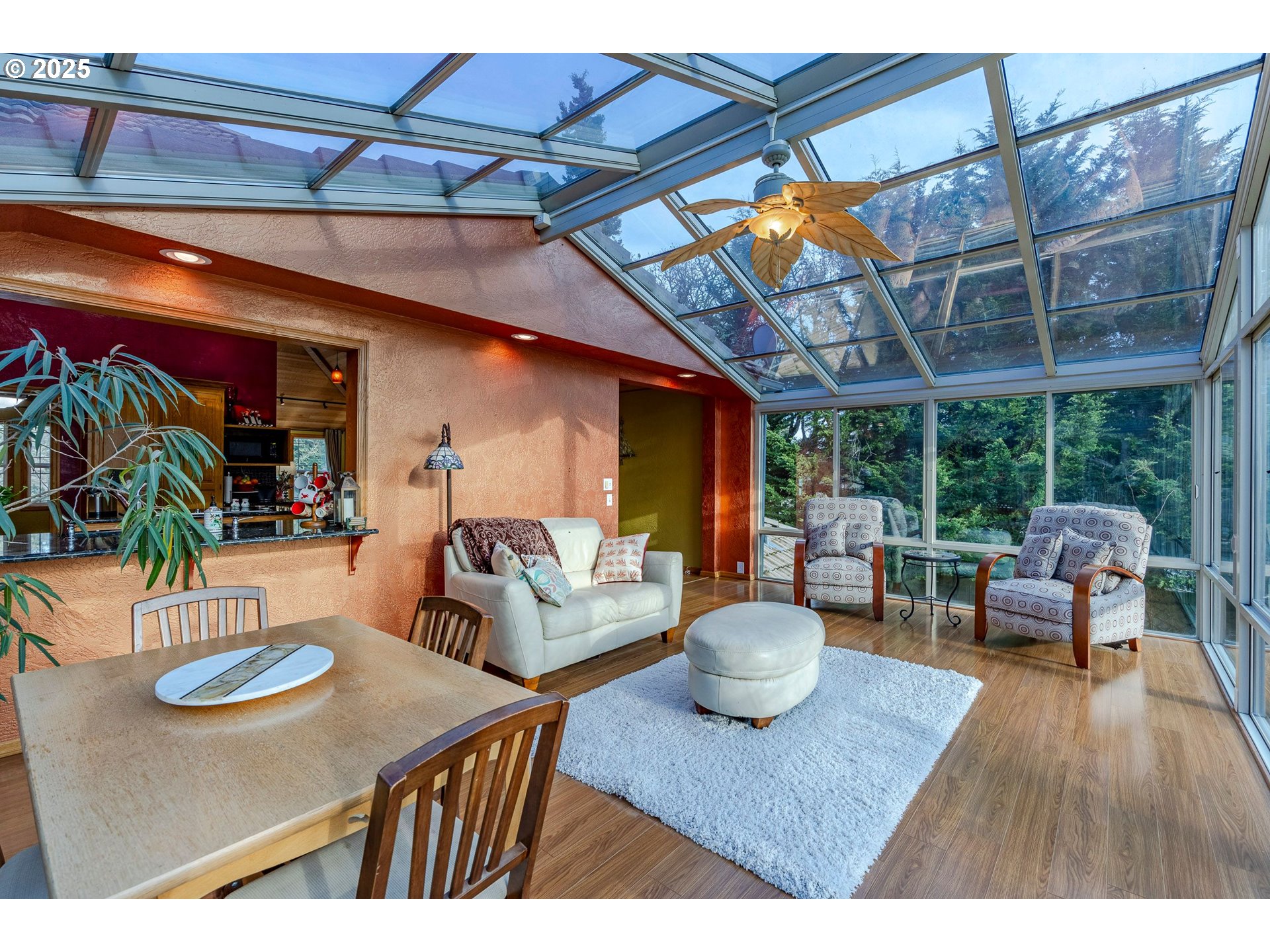 1710 White Oak Drive Eugene, OR 97405 - Photo 7 of 45 a view of a dining room with furniture one side kitchen view