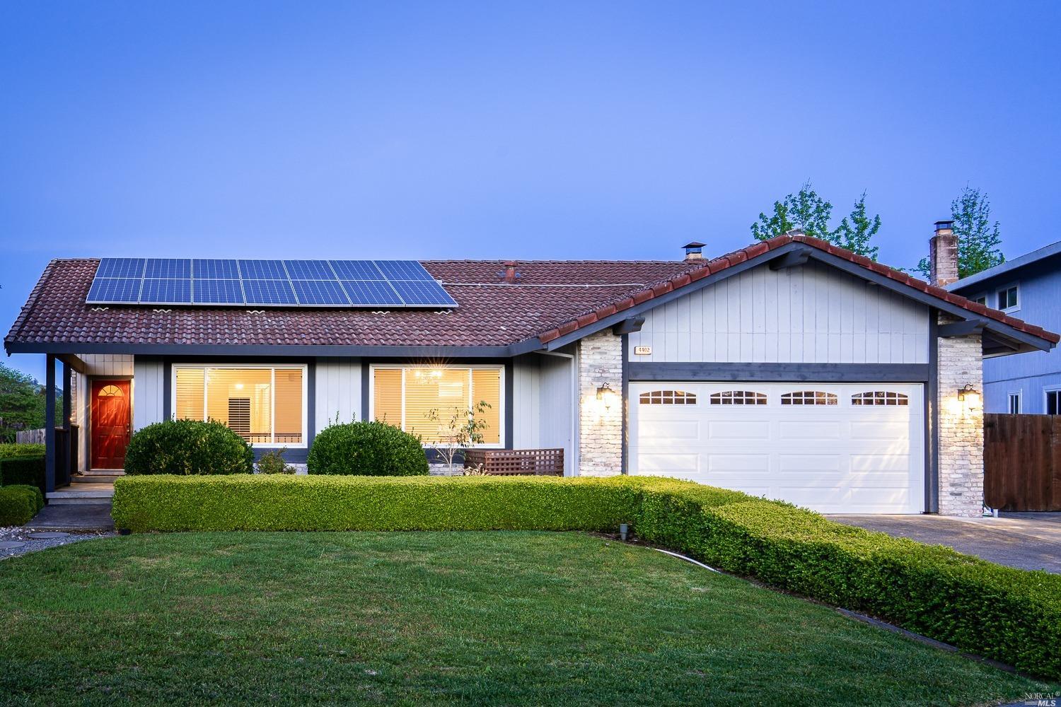 4402 Hedge Court Rohnert Park, CA 94928 - Photo 1 of 1 a view of a house with a big yard