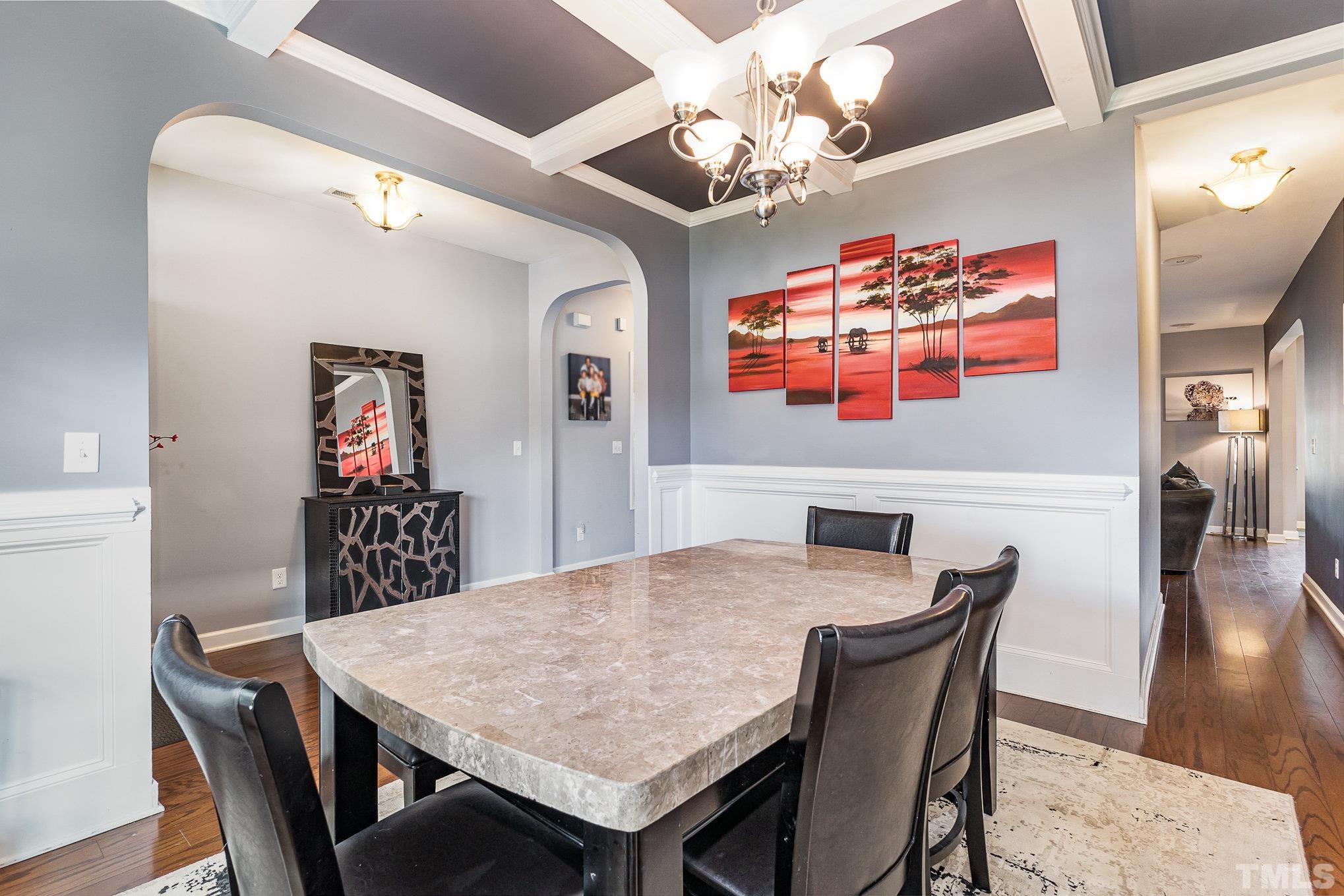 1604 Hauser Lake Road Knightdale, NC 27545 - Photo 7 of 32 a view of a dining room with furniture