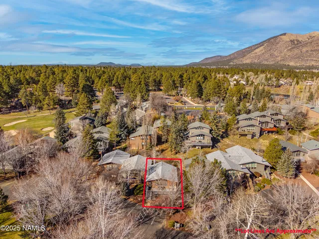 a view of lake and mountain
