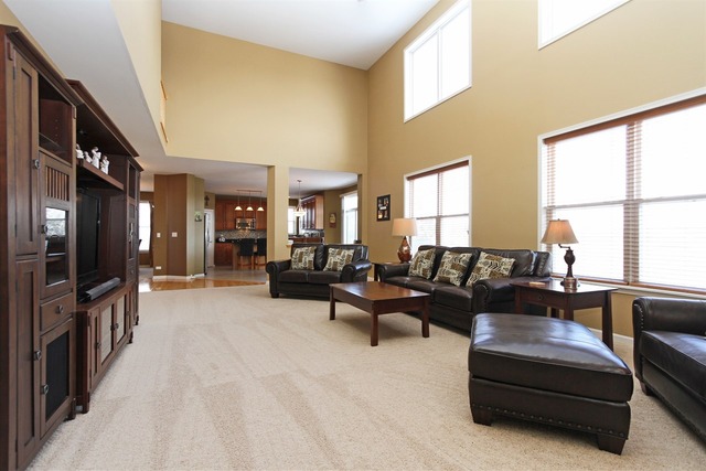 1561 Southgate Road Bartlett, IL 60103 - Photo 6 of 25 a living room with furniture and a large window