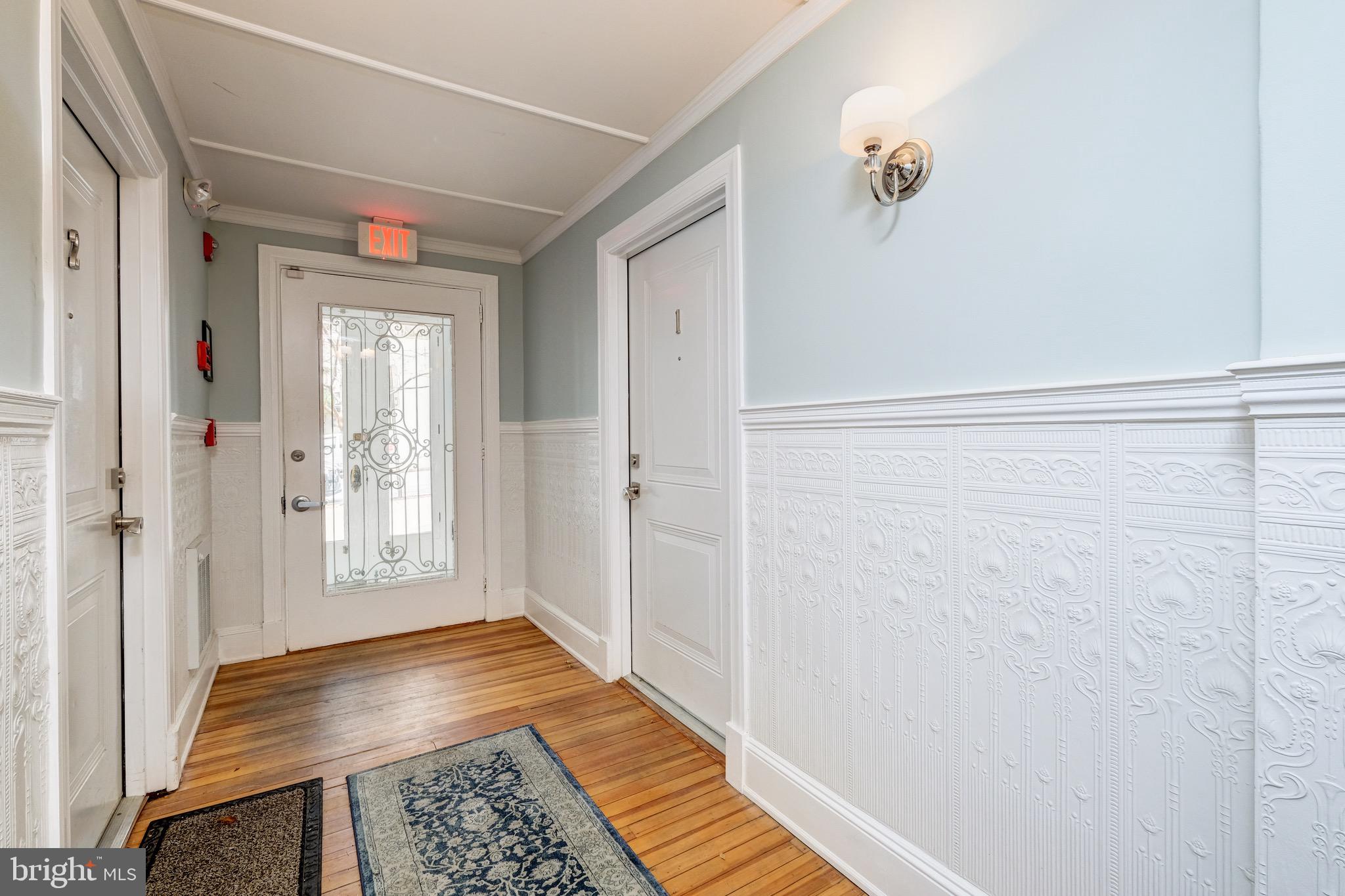 1929 19th Street Northwest, Unit 1 Washington, DC 20009 - Photo 4 of 21 Welcoming building entry foyer