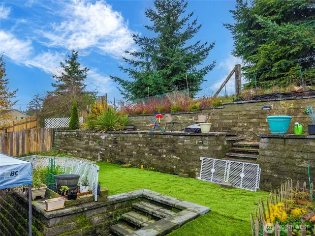 a view of outdoor space and yard