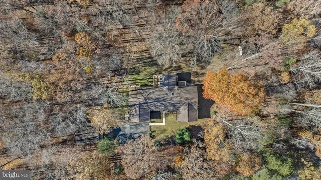 a aerial view of a building