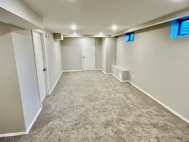 a view of empty room