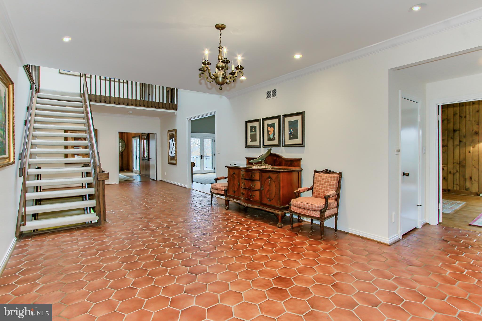 7600 Potomac Fall Road McLean, VA 22102 - Photo 2 of 29 Spacious and Inviting Entry Foyer