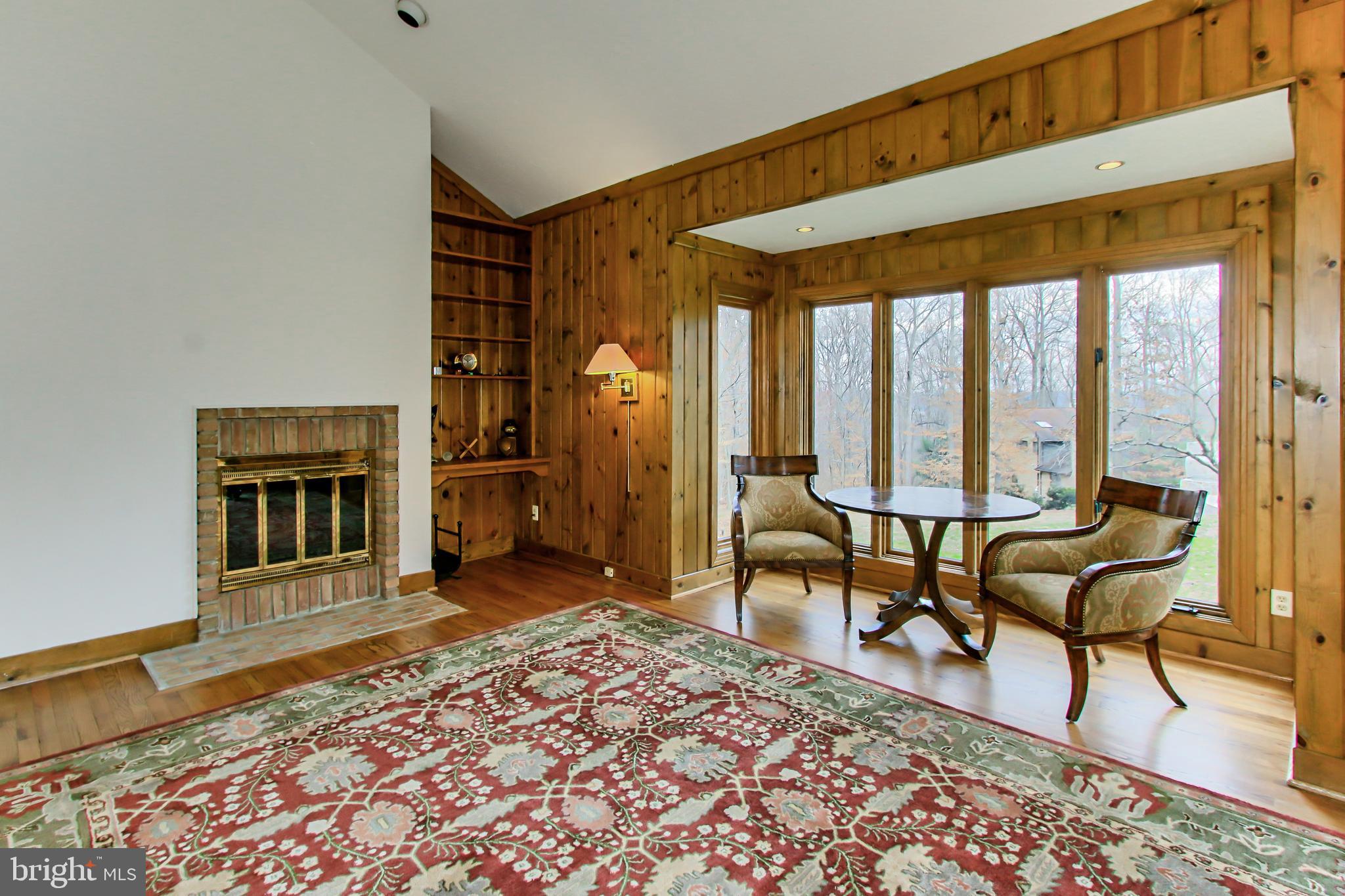 7600 Potomac Fall Road McLean, VA 22102 - Photo 13 of 29 Wood-Burning Fireplace and En Suite Bathroom