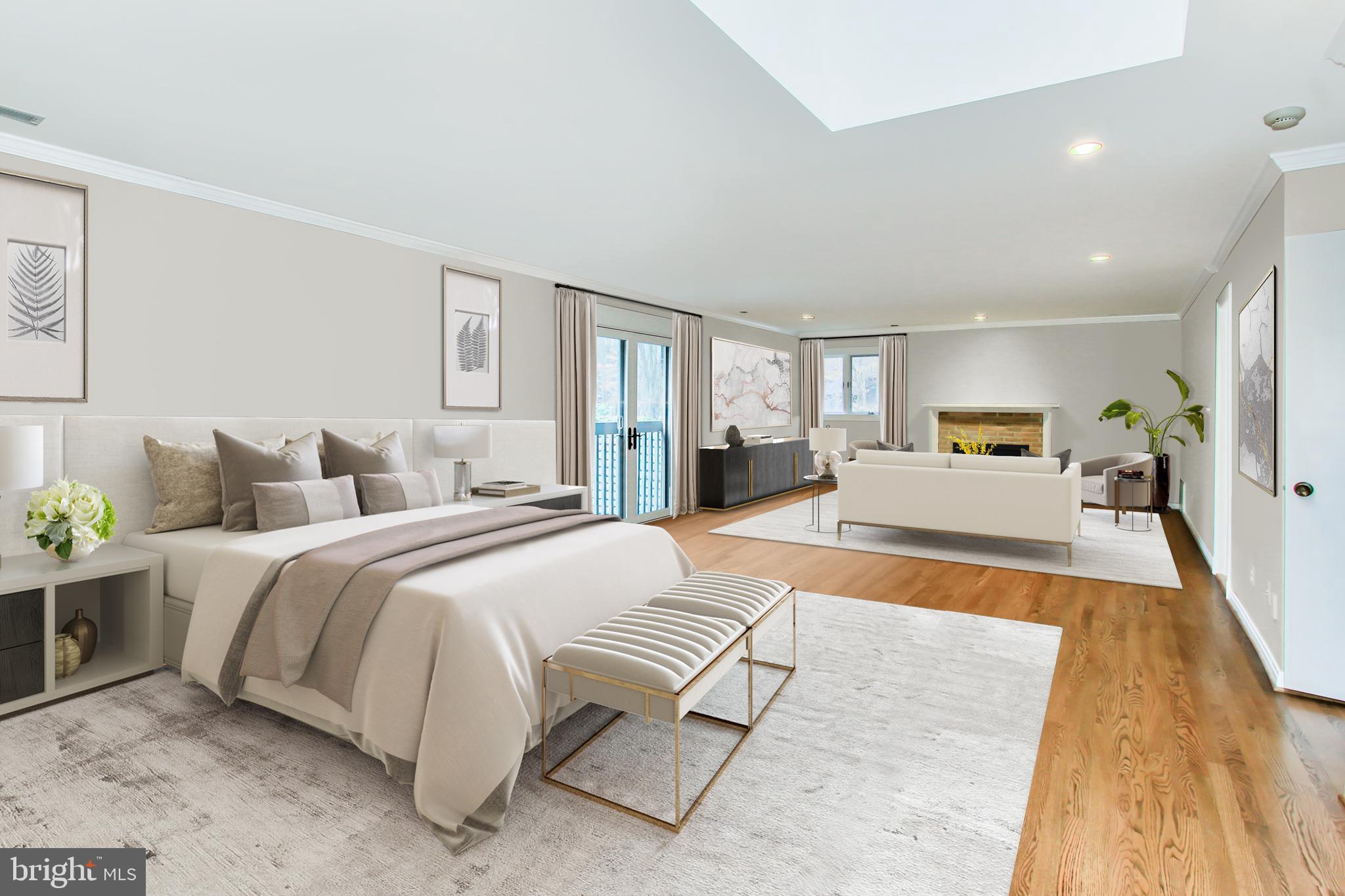 7600 Potomac Fall Road McLean, VA 22102 - Photo 16 of 29 Expansive Master Bedroom Suite