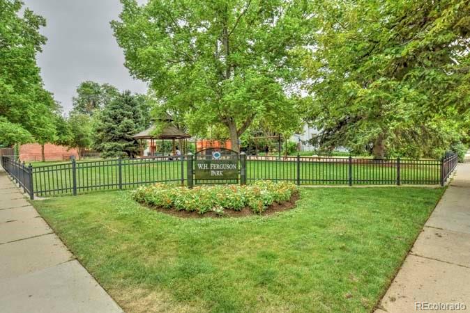 2536 Glencoe Street Denver, CO 80207 - Photo 18 of 26 a view of a park with a large trees
