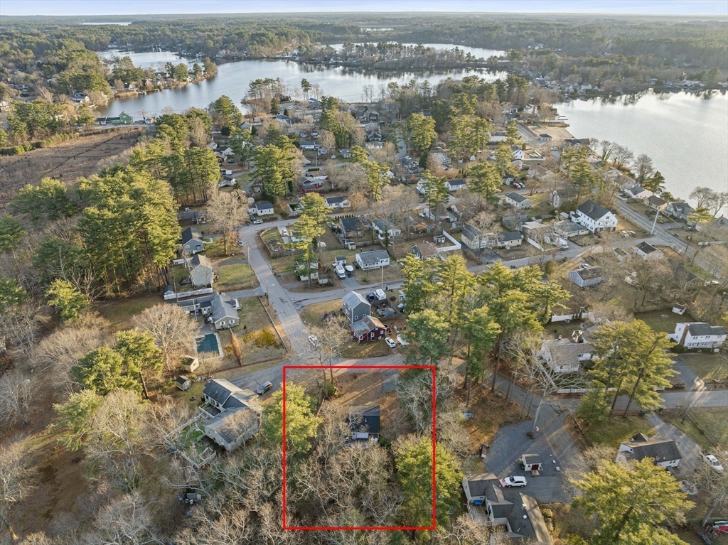 100 Indian Trail Pembroke, MA 02359 - Photo 25 of 29 an aerial view of residential houses with outdoor space