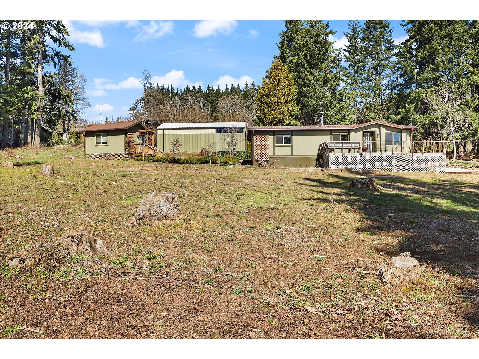 42 George Road Underwood, WA 98651 - Photo 37 of 45 a view of a house with a yard
