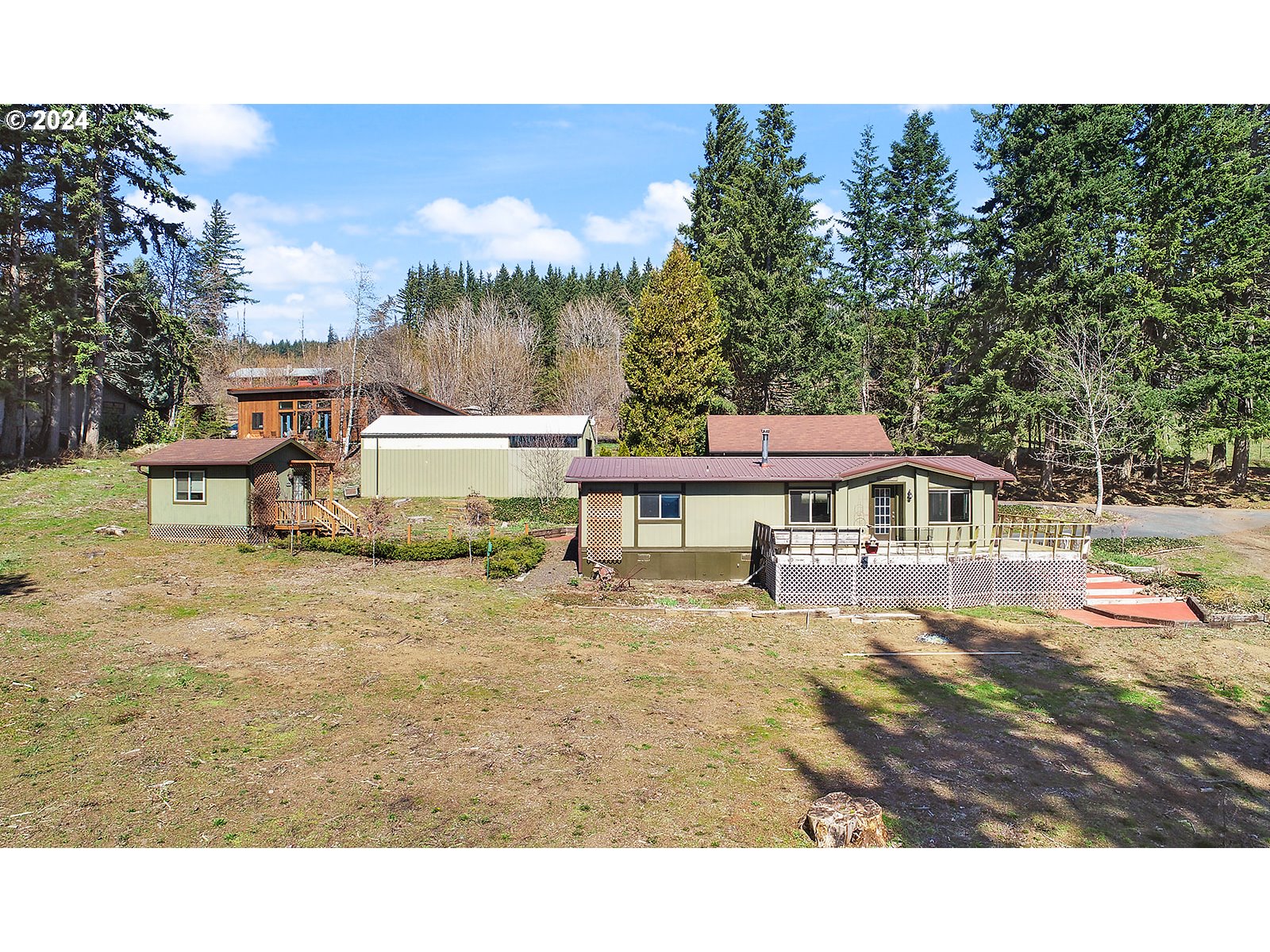 42 George Road Underwood, WA 98651 - Photo 42 of 45 a view of a house with a yard