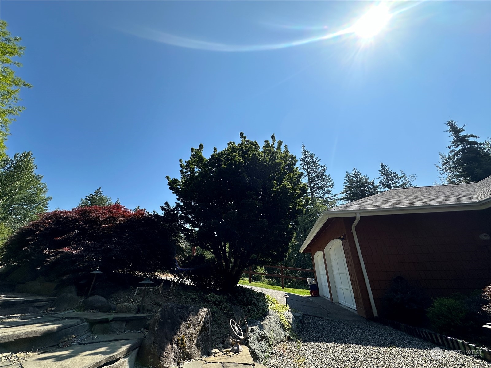 1893 Kelly Road Bellingham, WA 98226 - Photo 11 of 27 a view of balcony with plants and trees