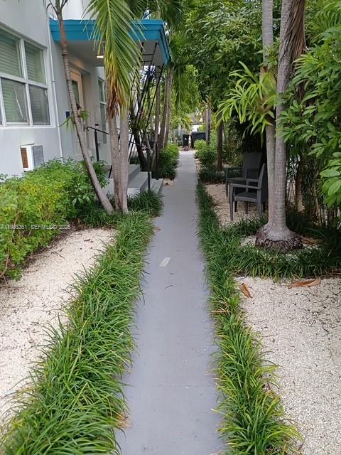 755 83rd Street, Unit 3 Miami Beach, FL 33141 - Photo 10 of 24 a view of backyard with patio