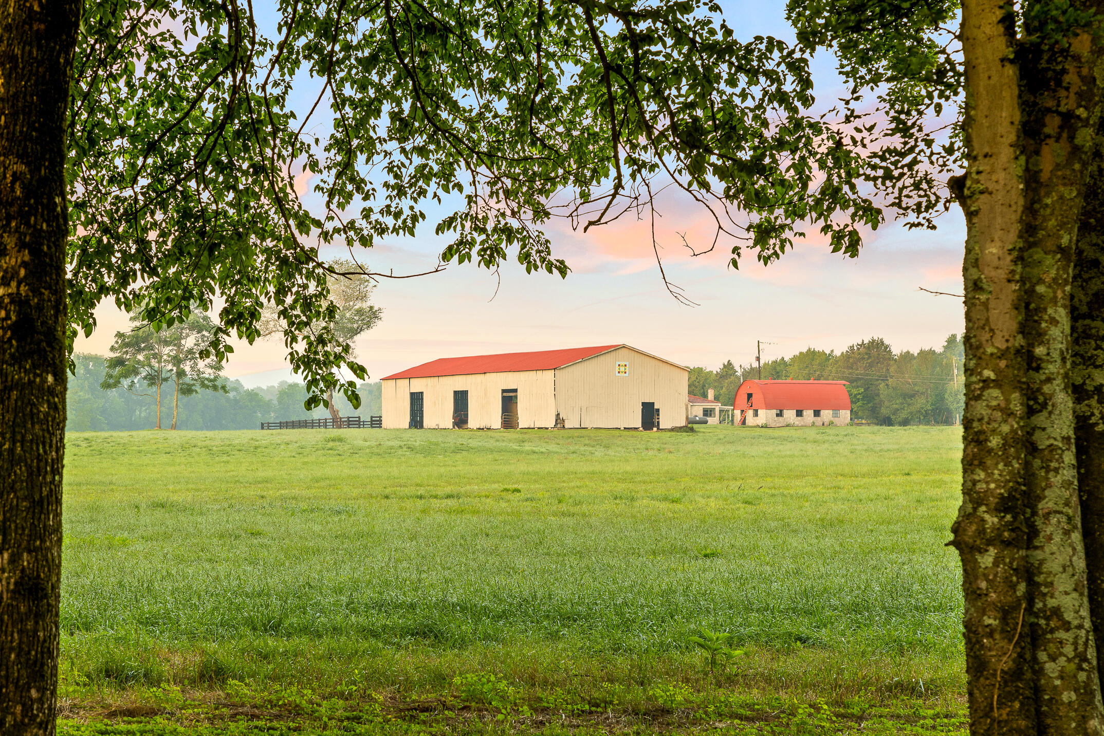 3035 Highway 341 Chickamauga, GA 30707 - Photo 16 of 47 Two barns through the trees