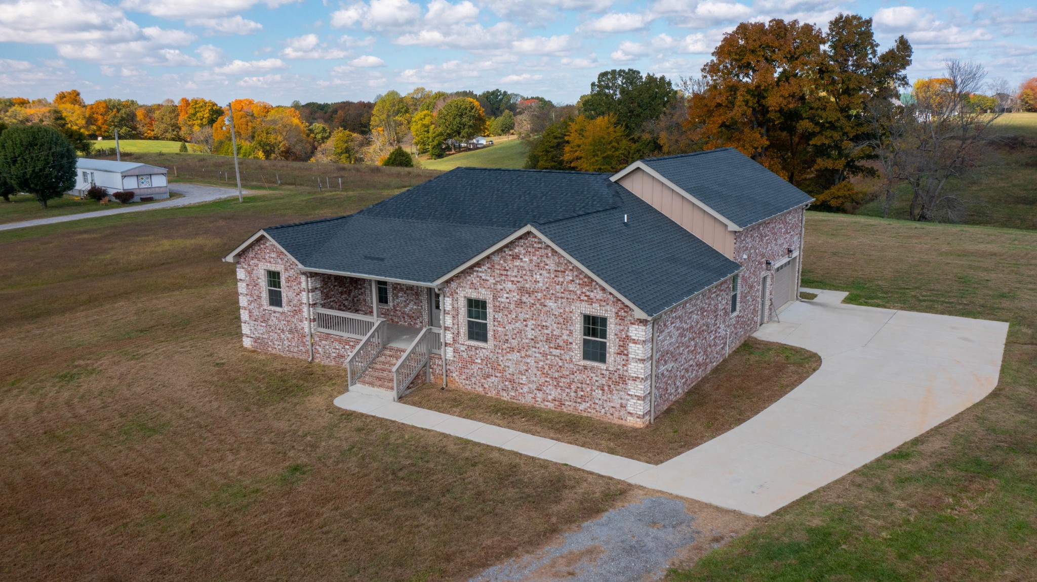 120 Freeland Road Portland, TN 37148 - Photo 3 of 61 an aerial view of a house with a yard