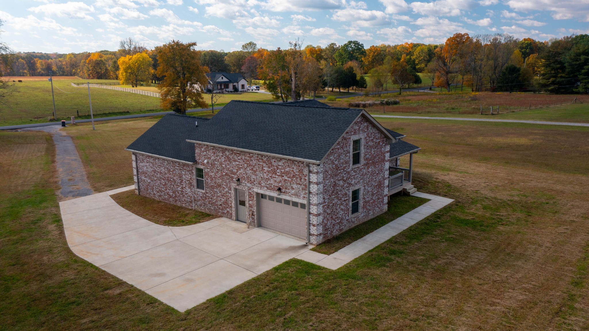 120 Freeland Road Portland, TN 37148 - Photo 50 of 61 a aerial view of a house with a yard