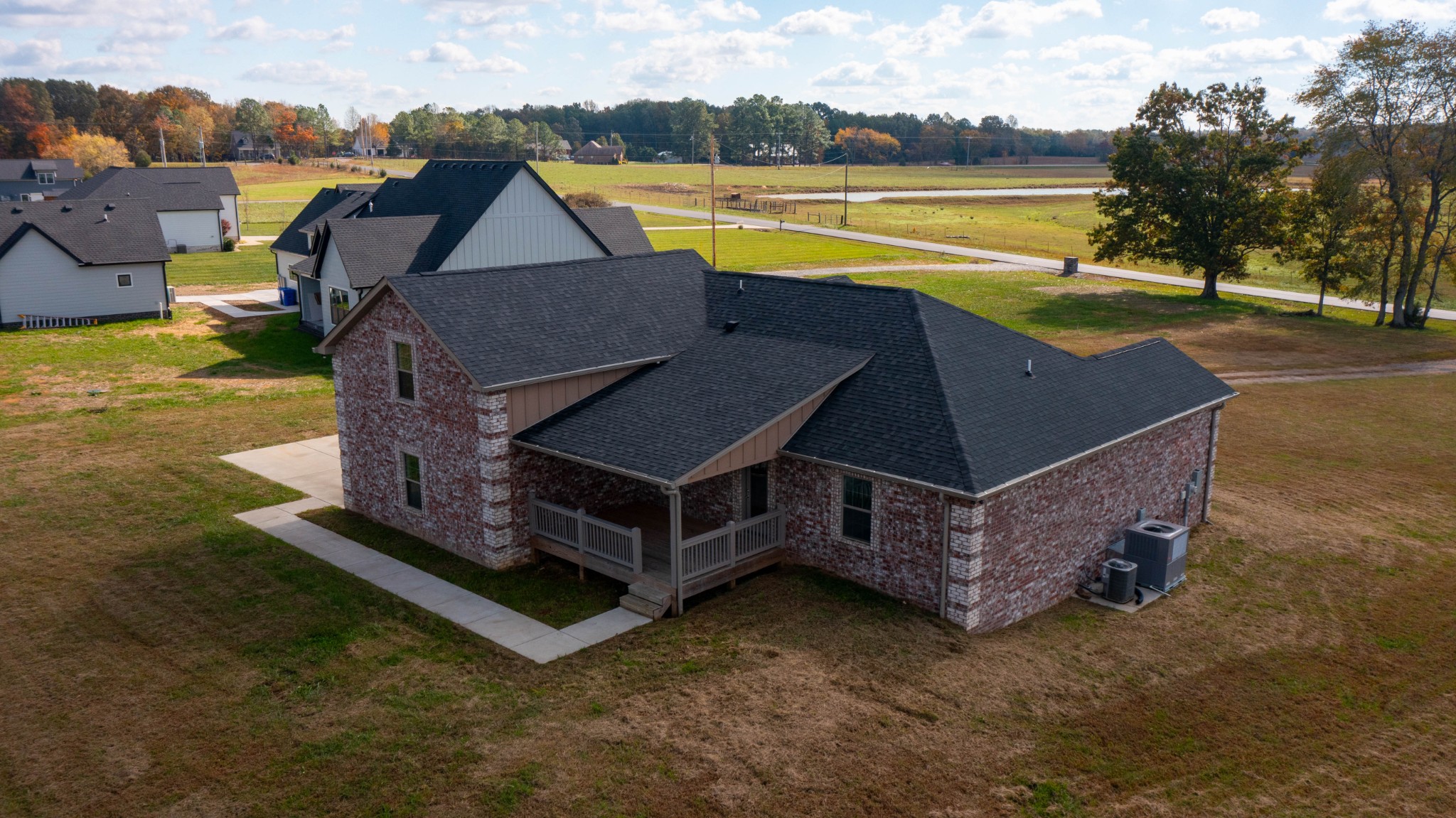 120 Freeland Road Portland, TN 37148 - Photo 51 of 61 a aerial view of a house with a ocean view