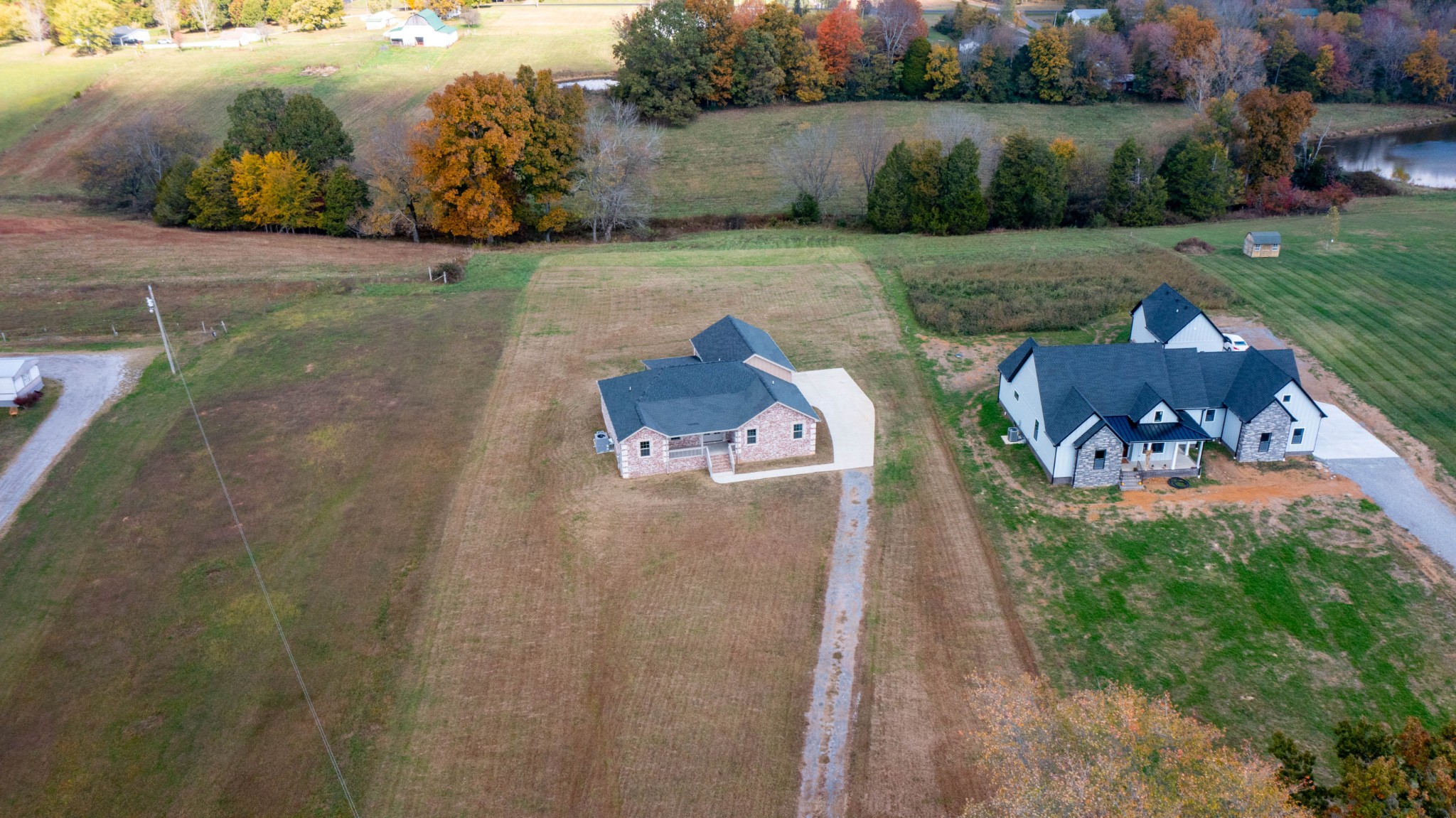120 Freeland Road Portland, TN 37148 - Photo 57 of 61 a view of a garden with a lake