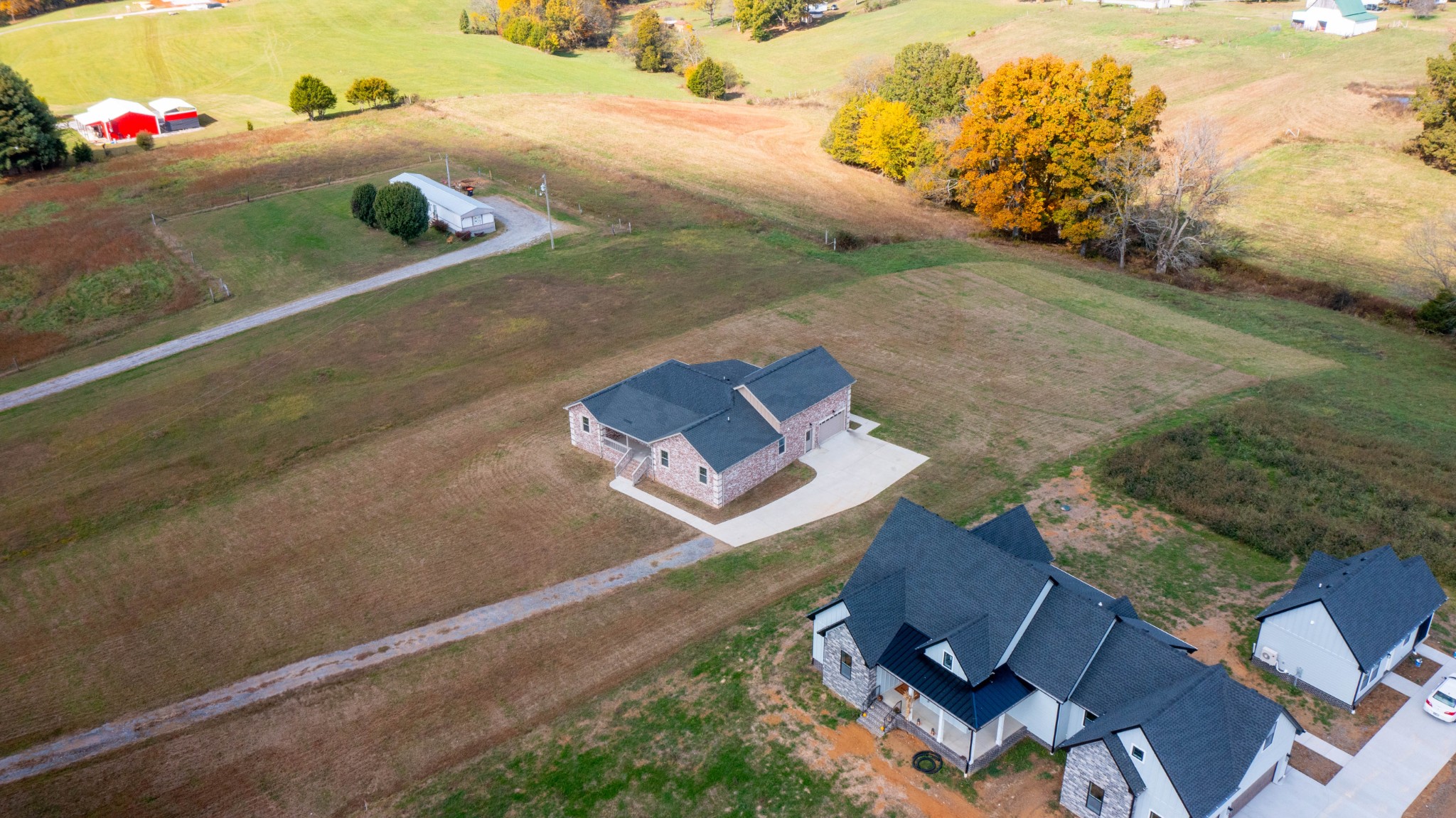 120 Freeland Road Portland, TN 37148 - Photo 61 of 61 an aerial view of a house with a yard