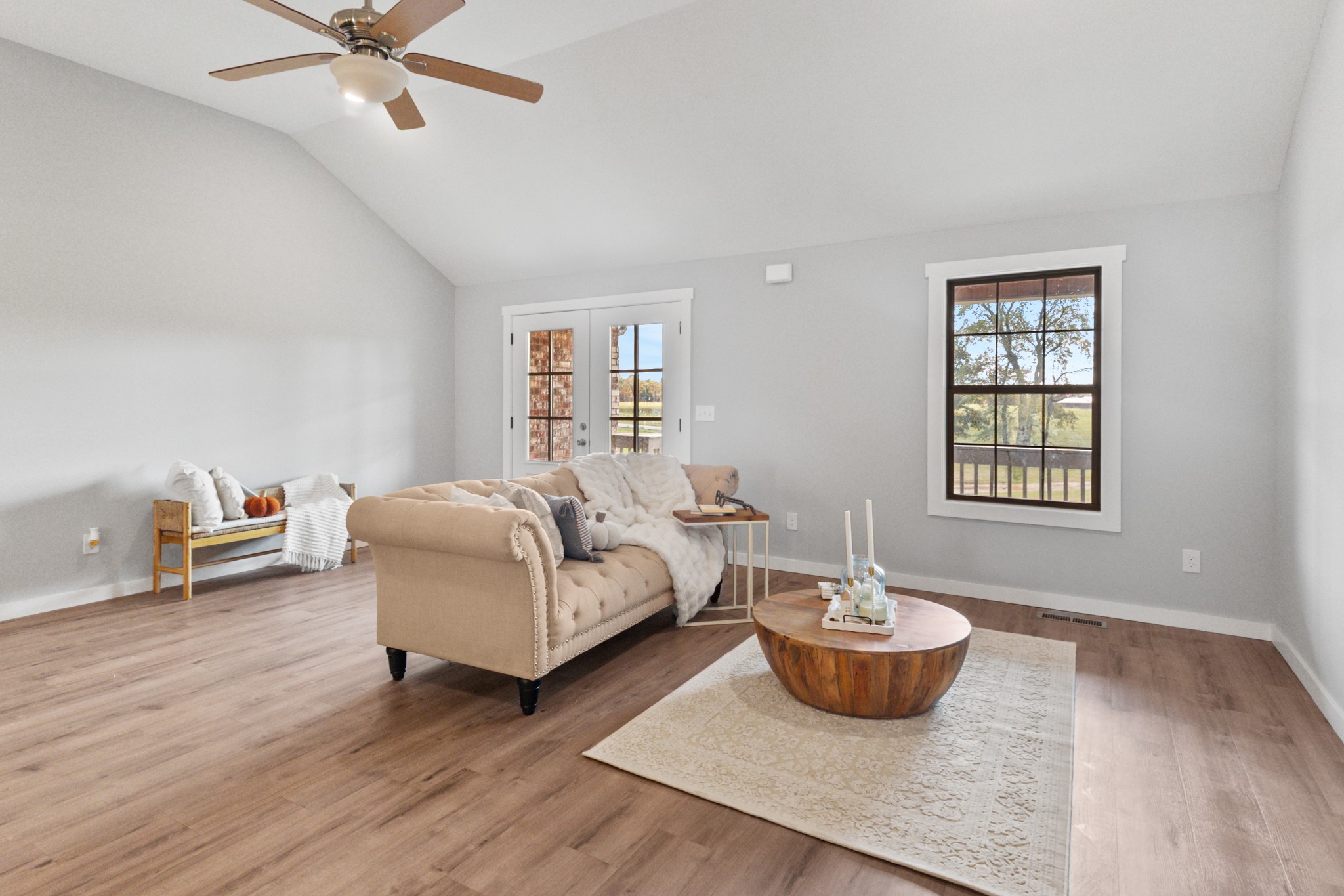 120 Freeland Road Portland, TN 37148 - Photo 7 of 61 a living room with furniture and a wooden floor