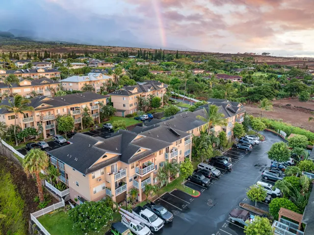 a view of a city with lots of trees