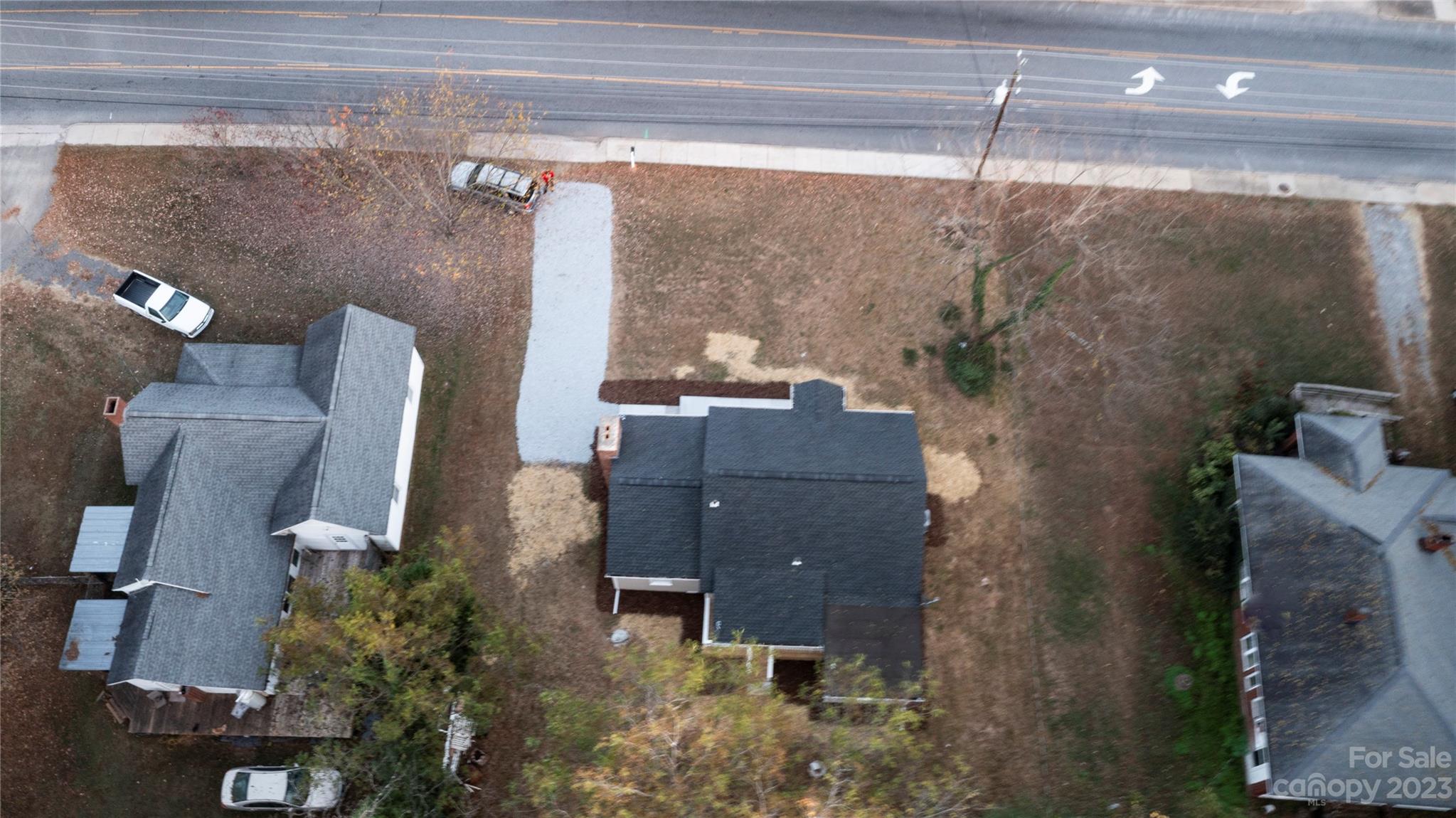 4641 Fallston Road Lawndale, NC 28090 - Photo 38 of 38 an aerial view of a residential houses with outdoor space