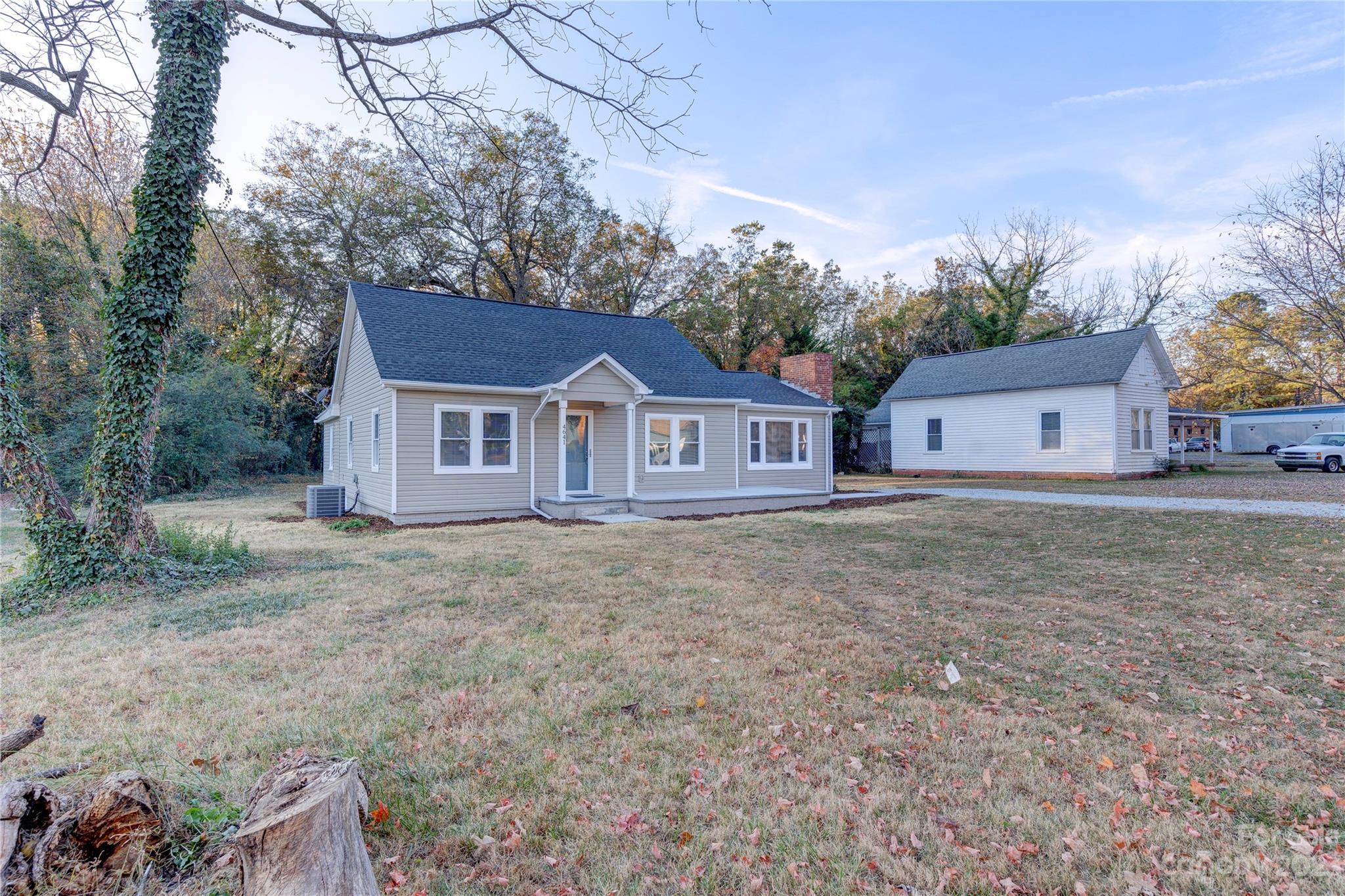 4641 Fallston Road Lawndale, NC 28090 - Photo 5 of 38 a house with trees in the background