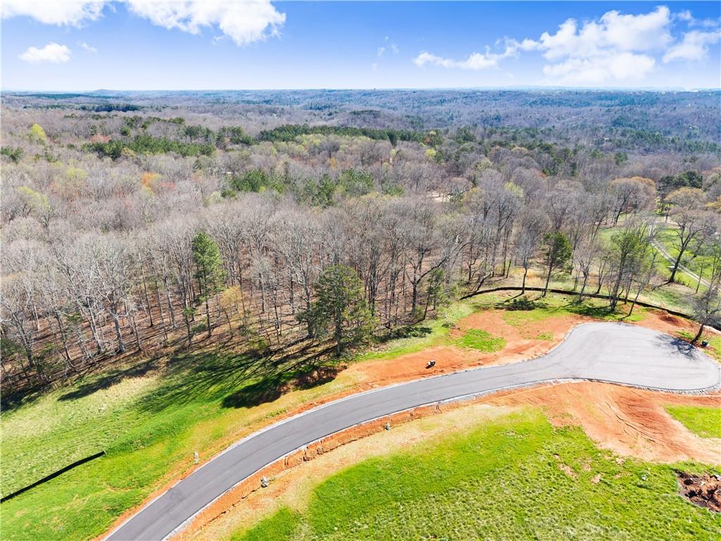48 White Oak Trail Cleveland, GA 30528 - Photo 13 of 36 a view of a swimming pool with an outdoor space and seating area