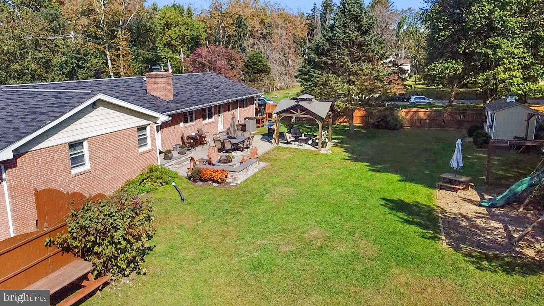 465 Mt Alverno Road Media, PA 19063 - Photo 53 of 65 Ariel view of back yard
