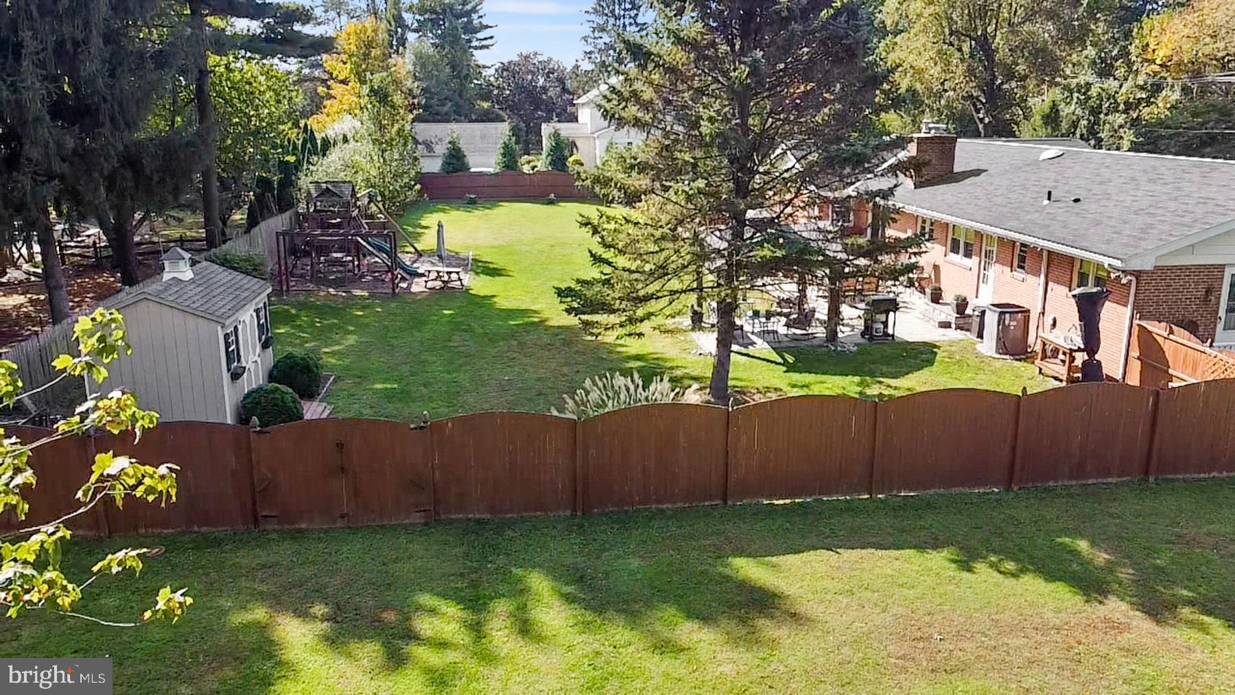 465 Mt Alverno Road Media, PA 19063 - Photo 61 of 65 Ariel yard view