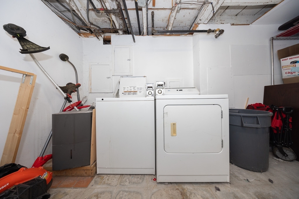 151 Mechanic Street Fitchburg, MA 01420 - Photo 38 of 42 a utility room with dryer and washer