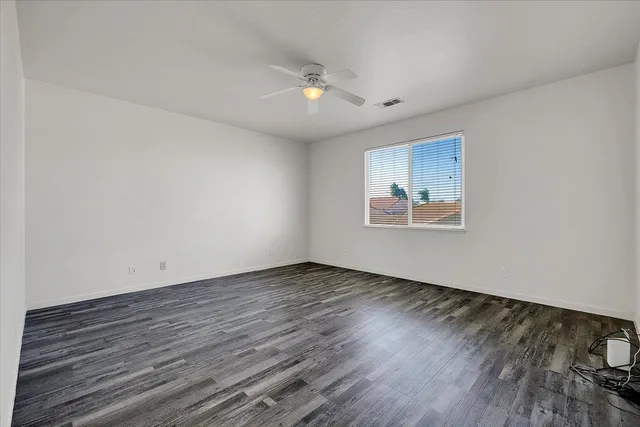 wooden floor in an empty room