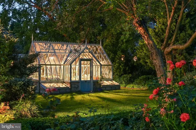 a view of swimming pool with an outdoor space and seating area